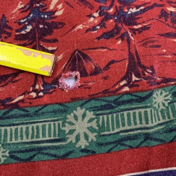 Men’s Pendleton Multicolor Paisley Outdoor Print Button Long Sleeve Shirt Size L - Picture 15 of 15